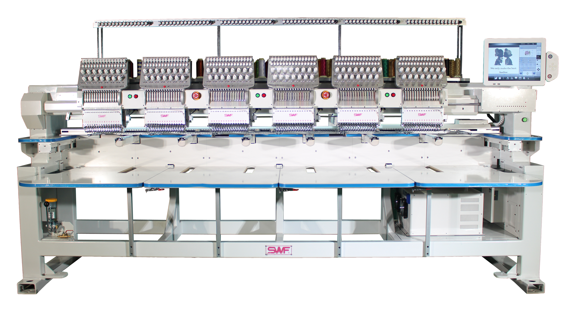 SWF Multi-Head Embroidery Machines