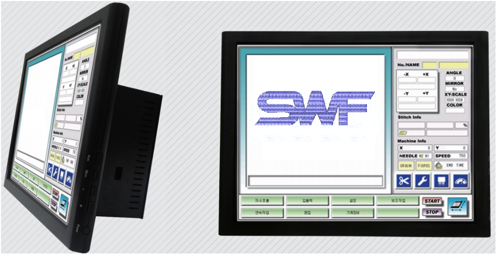 YES / ENS - SWF Embroidery Machine Touch Screen Controller