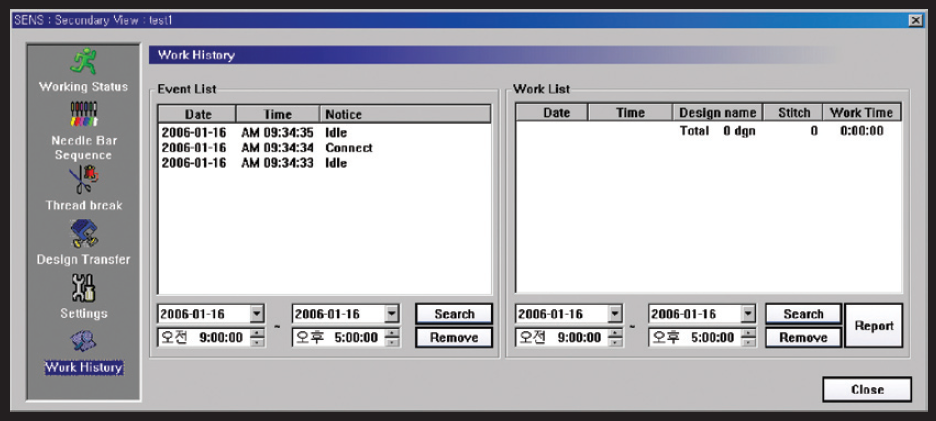 SENS work history
